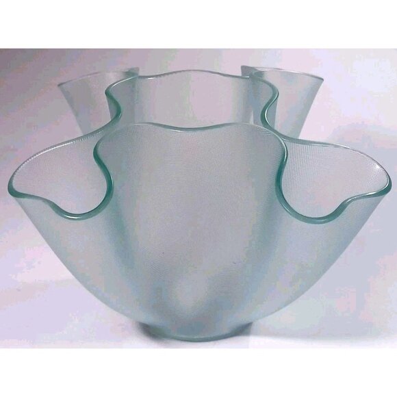 Mouth-Blown CARTOCIO Vase Fontana by Pietro Chiesa 1932 Italy large Size - Picture 8 of 16